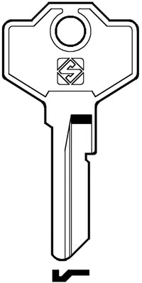 Silca CHIAVE OTTONE GS1 (G. VAC 0) GIUSSANI 20.00 pz