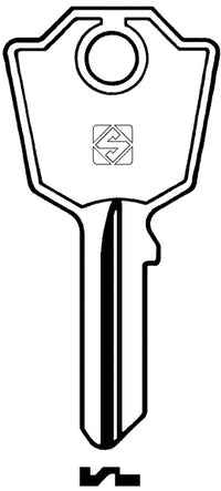 Silca CHIAVE OTTONE MER4 (G. VAC 0) MERONI 20.00 pz