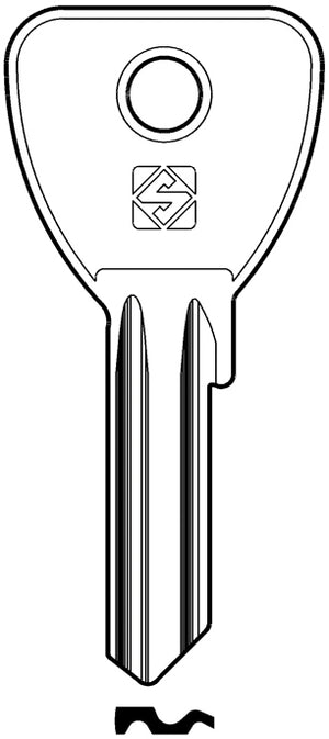 Silca CHIAVE OTTONE OC5 (G. VAC 0) OMEC 20.00 pz