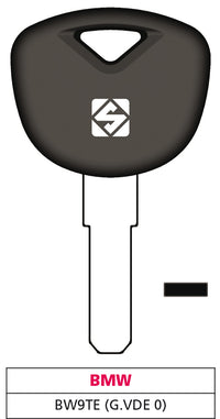 Silca CHIAVE PER AUTO BW9TE (G. VDE 0) BMW 5.00 pz