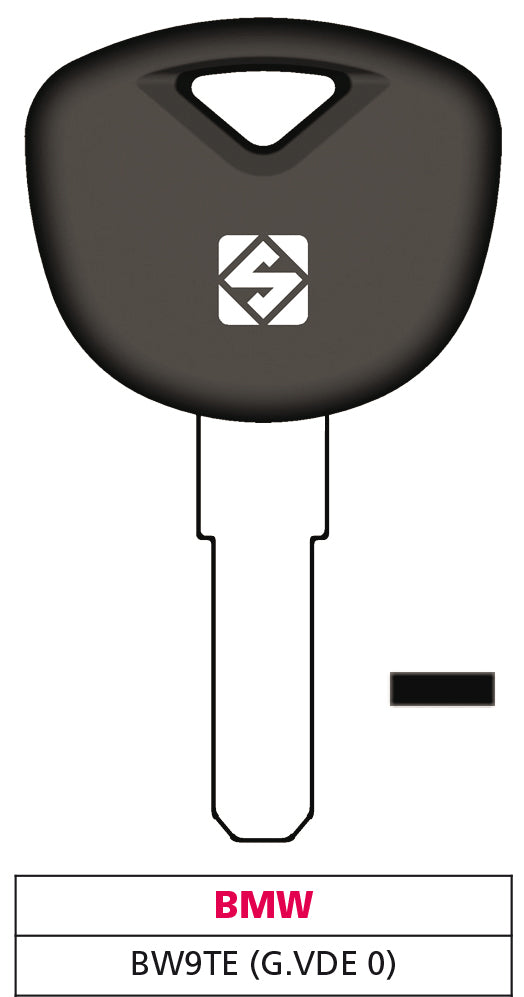 Silca CHIAVE PER AUTO BW9TE (G. VDE 0) BMW 5.00 pz