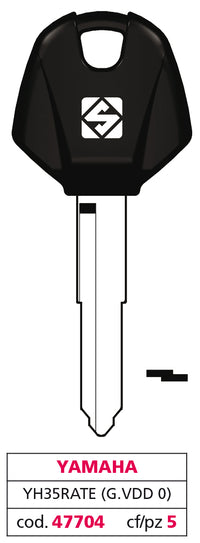 Silca CHIAVE PER AUTO YH35RATE (G. VDD 0) YAMAHA 5.00 pz