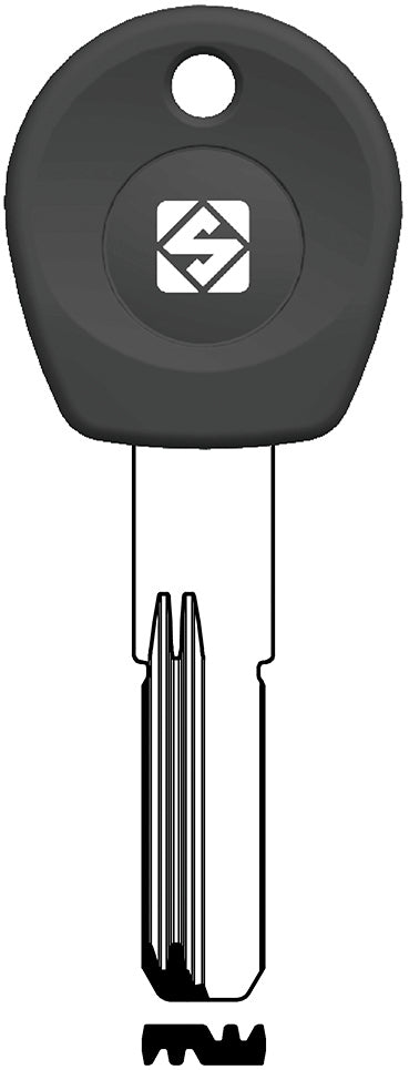 Silca CHIAVE PUNZONATA OTTONE MO2RP (G. VAG 3) MOIA 5.00 pz