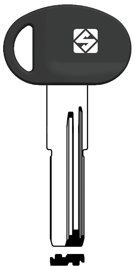 Silca CHIAVE PUNZONATA OTTONE MT9CP (G. VAG 3) MOTTURA 5.00 pz