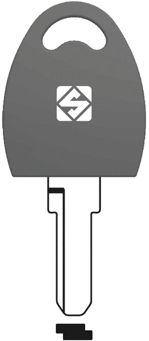 Silca CHIAVE PUNZONATA OTTONE RC26RP (G. VAK 5) CINA 5.00 pz