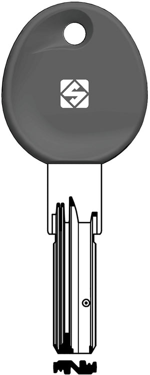 Silca CHIAVE PUNZONATA SILVER NICKEL IE38RP (G. VAG 0) ISEO 5.00 pz