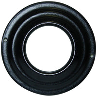 Smalbo ROSONE PER TUBI STUFE A PELLET Col. Nero opaco Ø cm. 10