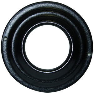 Smalbo ROSONE PER TUBI STUFE A PELLET Col. Nero opaco Ø cm. 10