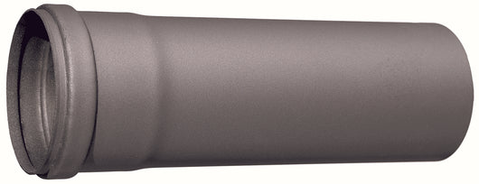 Smalbo TUBO PER STUFE A PELLET Col. Nero opaco cm. 8x 25 2.00 pz