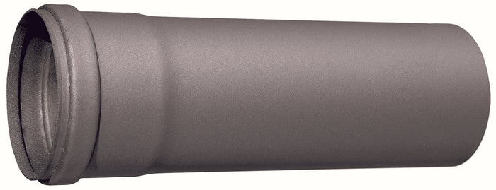 Smalbo TUBO PER STUFE A PELLET Col. Nero opaco cm. 8x 50 2.00 pz