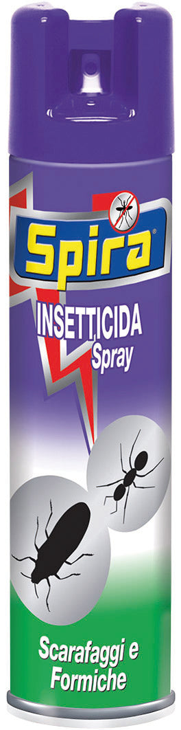 Spira INSETTICIDA SPRAY SCARAFAGGI E FORMICHE ml.  400 12.00 pz