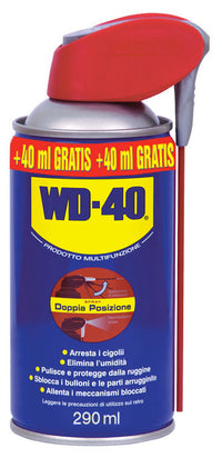 SPRAY LUBRIFICANTE WD-40  ml. 290 (250+40) 30.00 pz