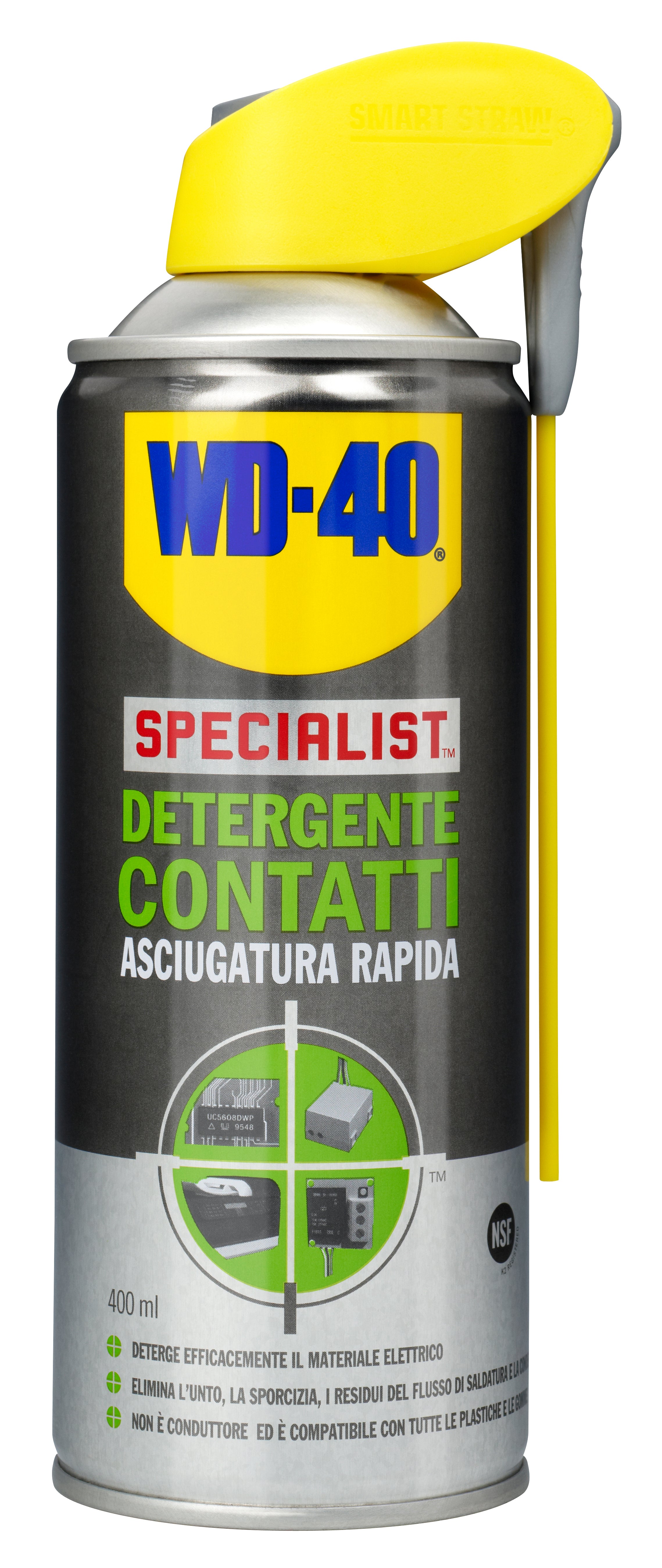 SPRAY WD-40 DETERGENTE CONTATTI  ml. 400 12.00 pz