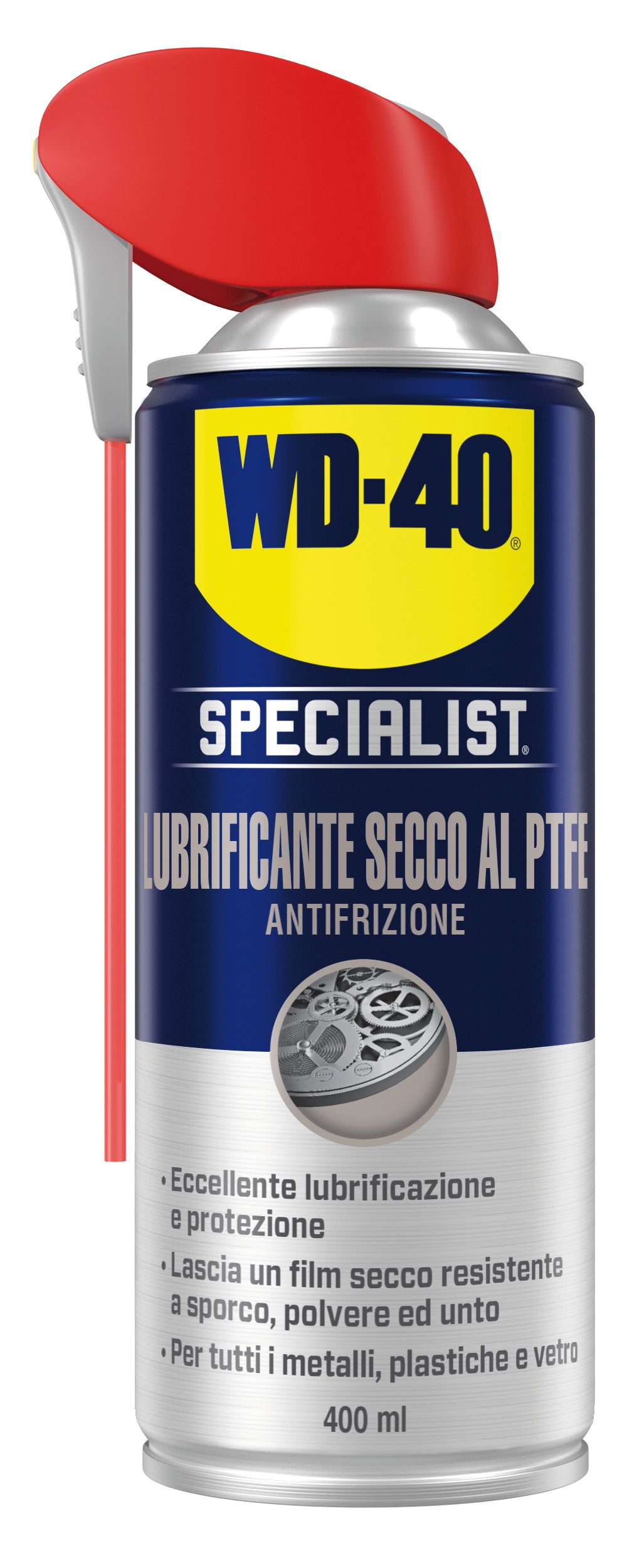 SPRAY WD-40 LUBRIFICANTE A SECCO AL PTFE  ml. 400 12.00 pz
