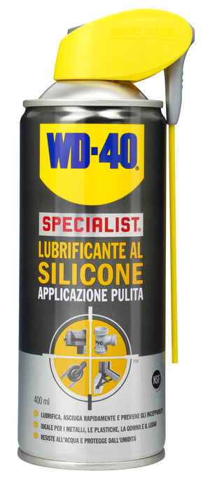 SPRAY WD-40 LUBRIFICANTE AL SILICONE  ml. 400 12.00 pz