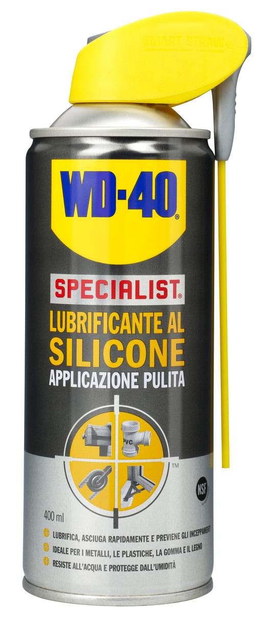 SPRAY WD-40 LUBRIFICANTE AL SILICONE  ml. 400 12.00 pz