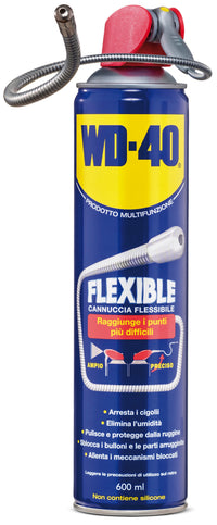 SPRAY WD-40 LUBRIFICANTE MULTIUSO FLEXIBLE ml. 600 6.00 pz