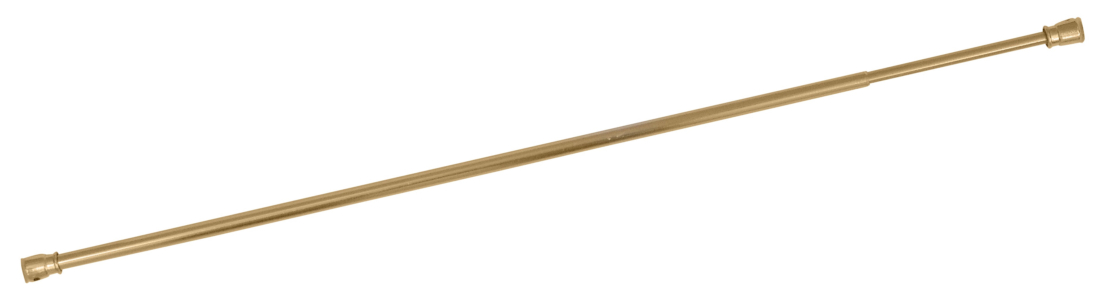 STANGHETTA A MOLLA TRIPLEX PZ.2 col. Oro cm. 60-110 25.00 confezioni