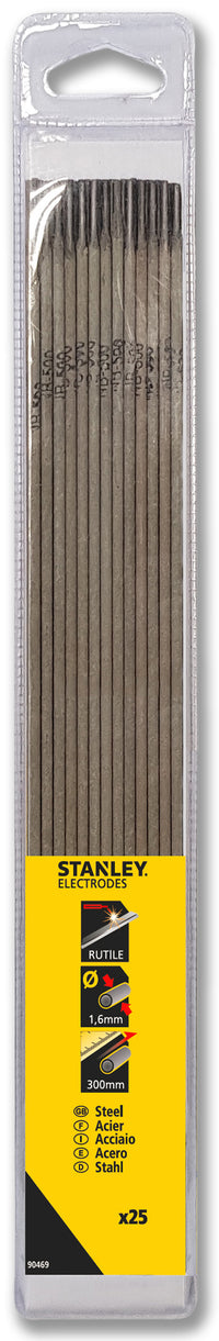Stanley ELETTRODO PER SALDATURA RUTILICO Ø mm. 2,5x300 (25 pz.)