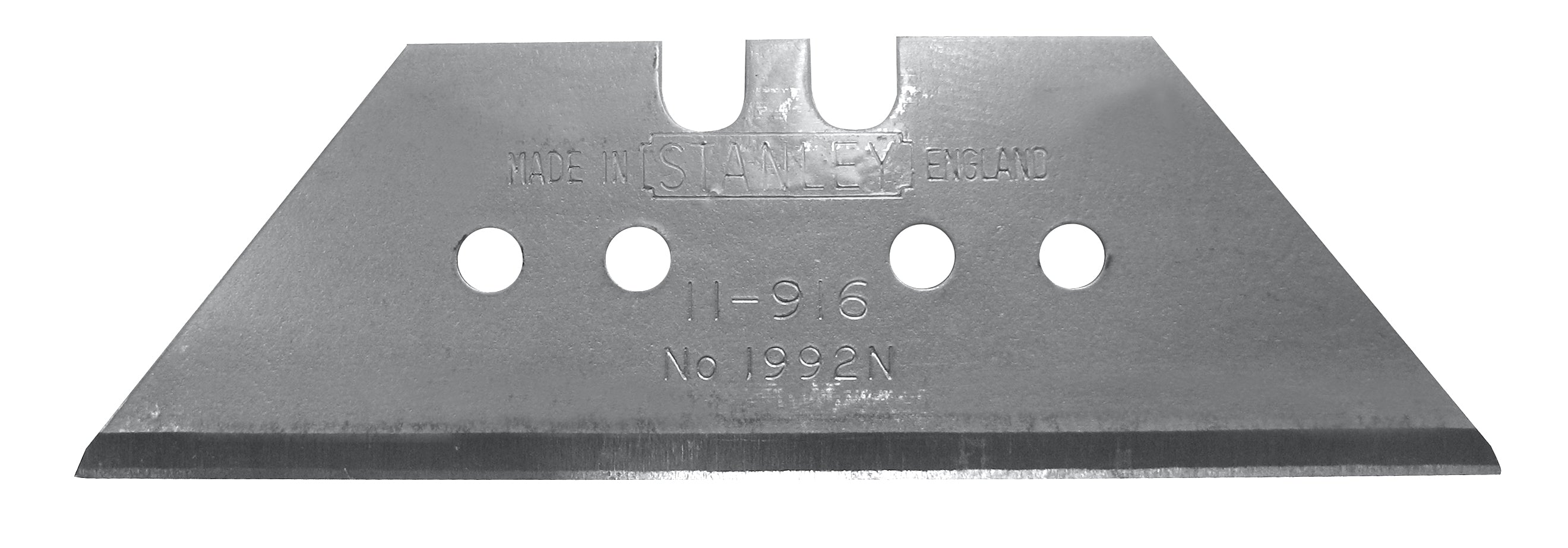 Stanley LAMA DI RICAMBIO A TRAPEZIO PER TAGLIERINI larghezza mm. 61  100 PZ.