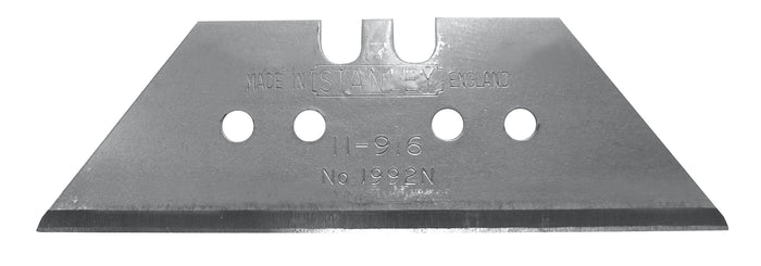 Stanley LAMA DI RICAMBIO A TRAPEZIO PER TAGLIERINI larghezza mm. 61  100 PZ.