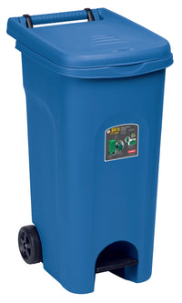 Stefanplast BIDONE URBAN ECO SYSTEM Lt. 80 col. Blu
