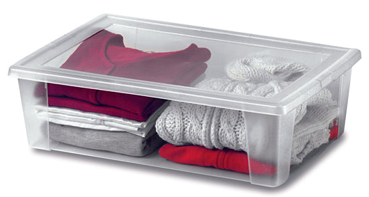 Stefanplast CONTENITORE MULTIUSO Lt.15 - cm. 39,5x29x17 h col. Trasparente