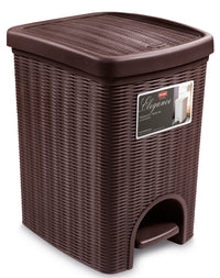 Stefanplast PATTUMIERA BAGNO ELEGANCE Lt.20 - cm. 31x27,5x39 h col. Bianco