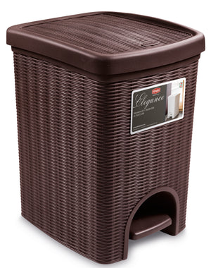 Stefanplast PATTUMIERA BAGNO ELEGANCE Lt.20 - cm. 31x27,5x39 h col. Moka