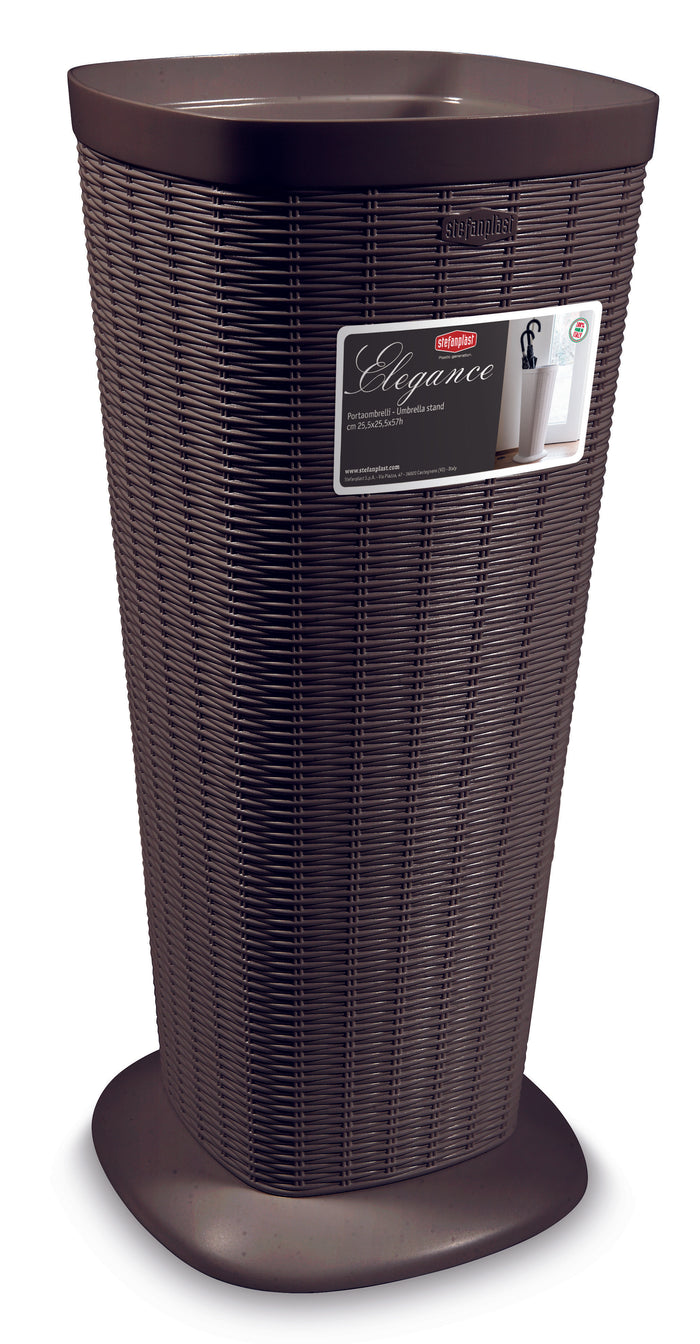 Stefanplast PORTAOMBRELLI ELEGANCE cm. 25,5x25,5x57 h col. Tortora 6.00 pz