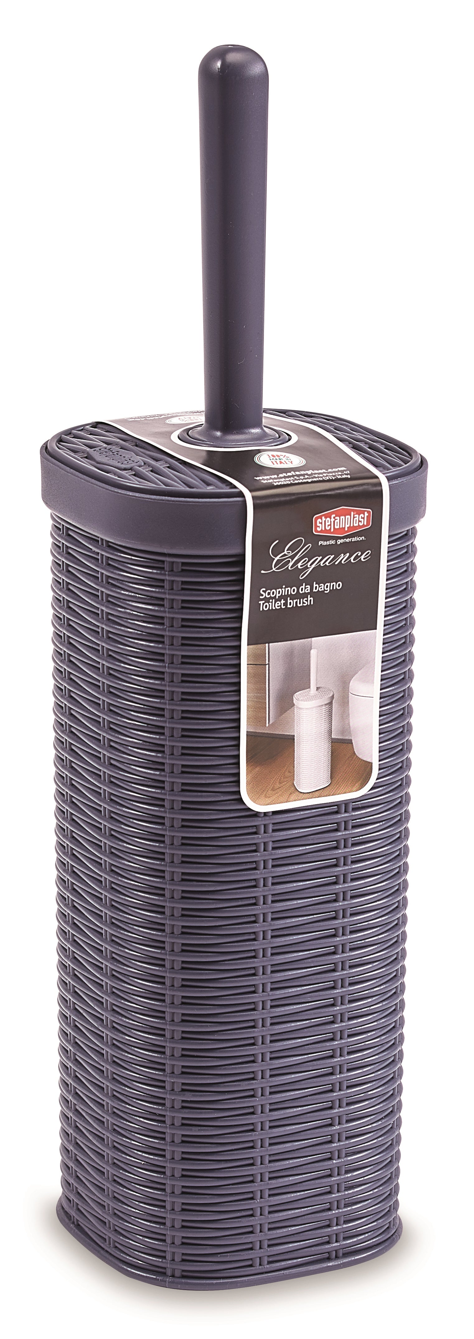 Stefanplast PORTASCOPINO ELEGANCE cm. 11,5x11,5x40 h col. Bianco