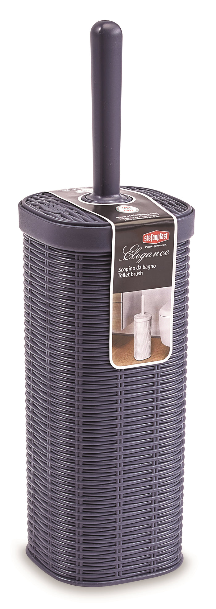 Stefanplast PORTASCOPINO ELEGANCE cm. 11,5x11,5x40 h col. Tortora