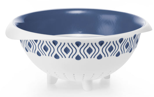 Stefanplast SCOLAPASTA TOSCA Ø cm.28 bianco/blu palace