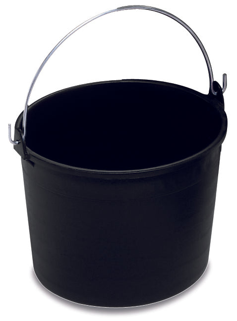 Stefanplast SECCHIO AGRICOLO GRADUATO NERO  lt. 16