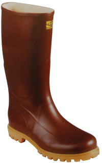 STIVALI IN GOMMA NATURALE CARRO ARMATO GINOCCHIO Col. Marrone Mis. 46