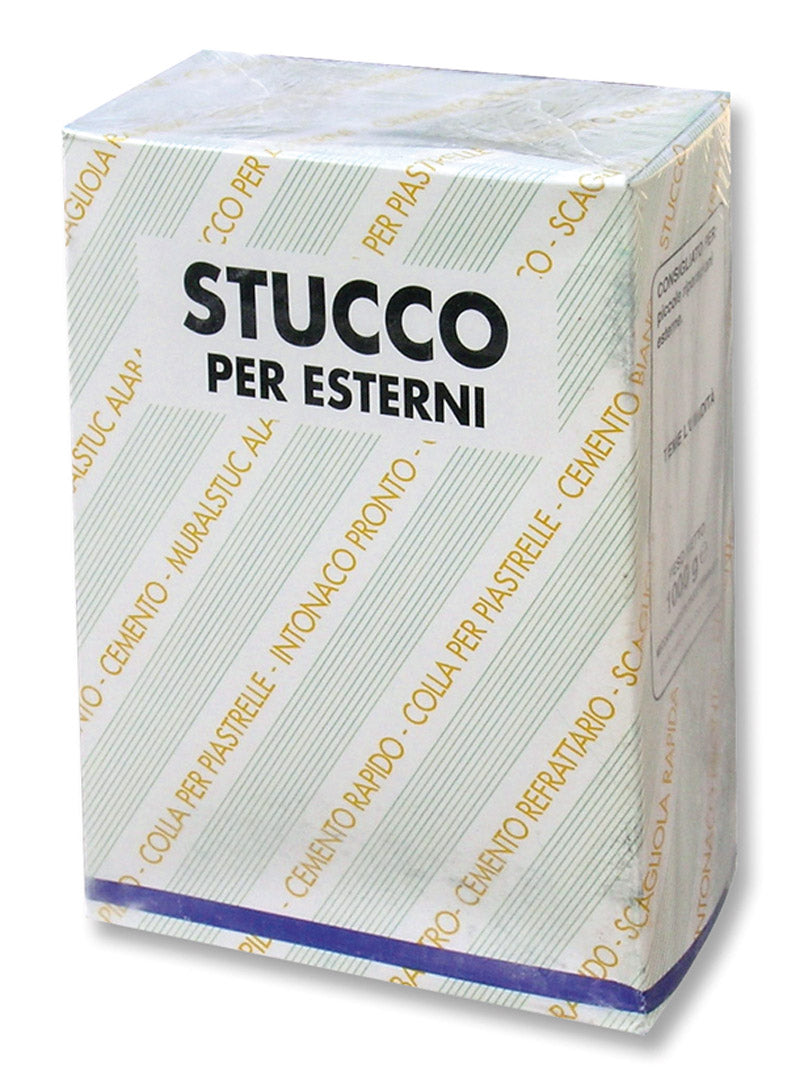 STUCCO IN POLVERE PER ESTERNI  kg. 1 12.00 pz