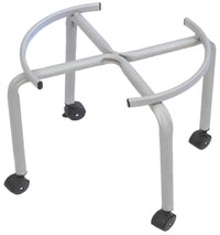 SUPPORTO PER BIDONE OLIO LT. 50 Alto con ruote Ø cm. 38