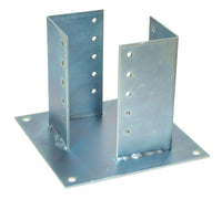 SUPPORTO PER TRAVI IN LEGNO mm.200x200 piano mm. 270x230 2.00 pz