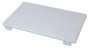 TAGLIERE CON FERMI BIANCO IN POLIETILENE cm. 50x40x2,5