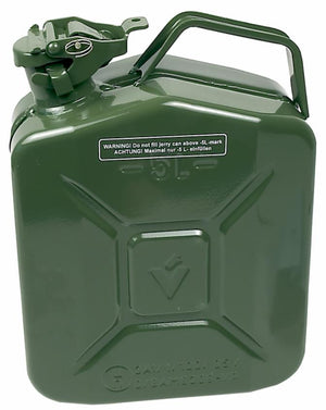 TANICA IN METALLO PER CARBURANTE lt.  5