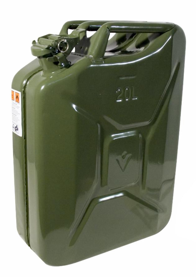 TANICA IN METALLO PER CARBURANTE lt. 20
