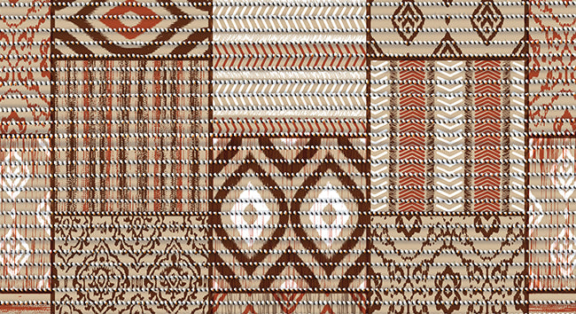 TAPPETO MULTIUSO IN PVC AQUAMAT 4084-2 Rotolo cm.65 (H) x 15 mt (L).