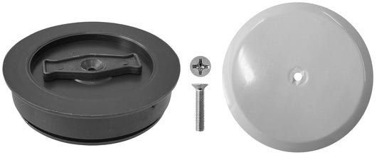 TAPPO PP AD ESPANSIONE PER CASSETTE DI PIOMBO C/PIASTRA  Ø mm. 120