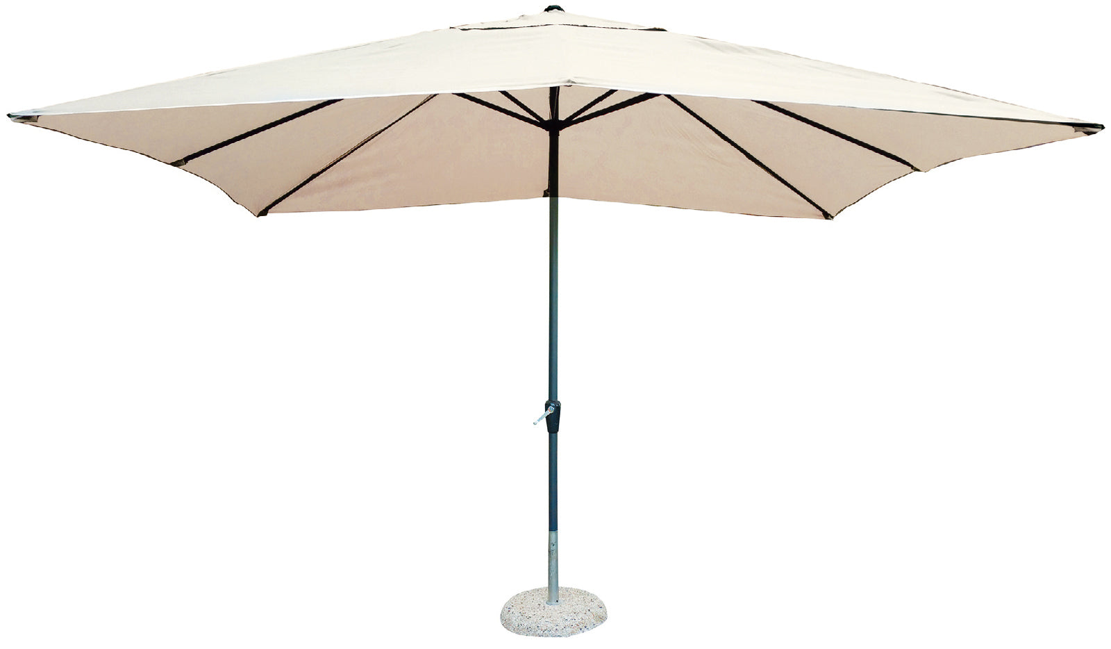 Tata Linda OMBRELLONE PULLY mt. 3x3 col. Ecrù