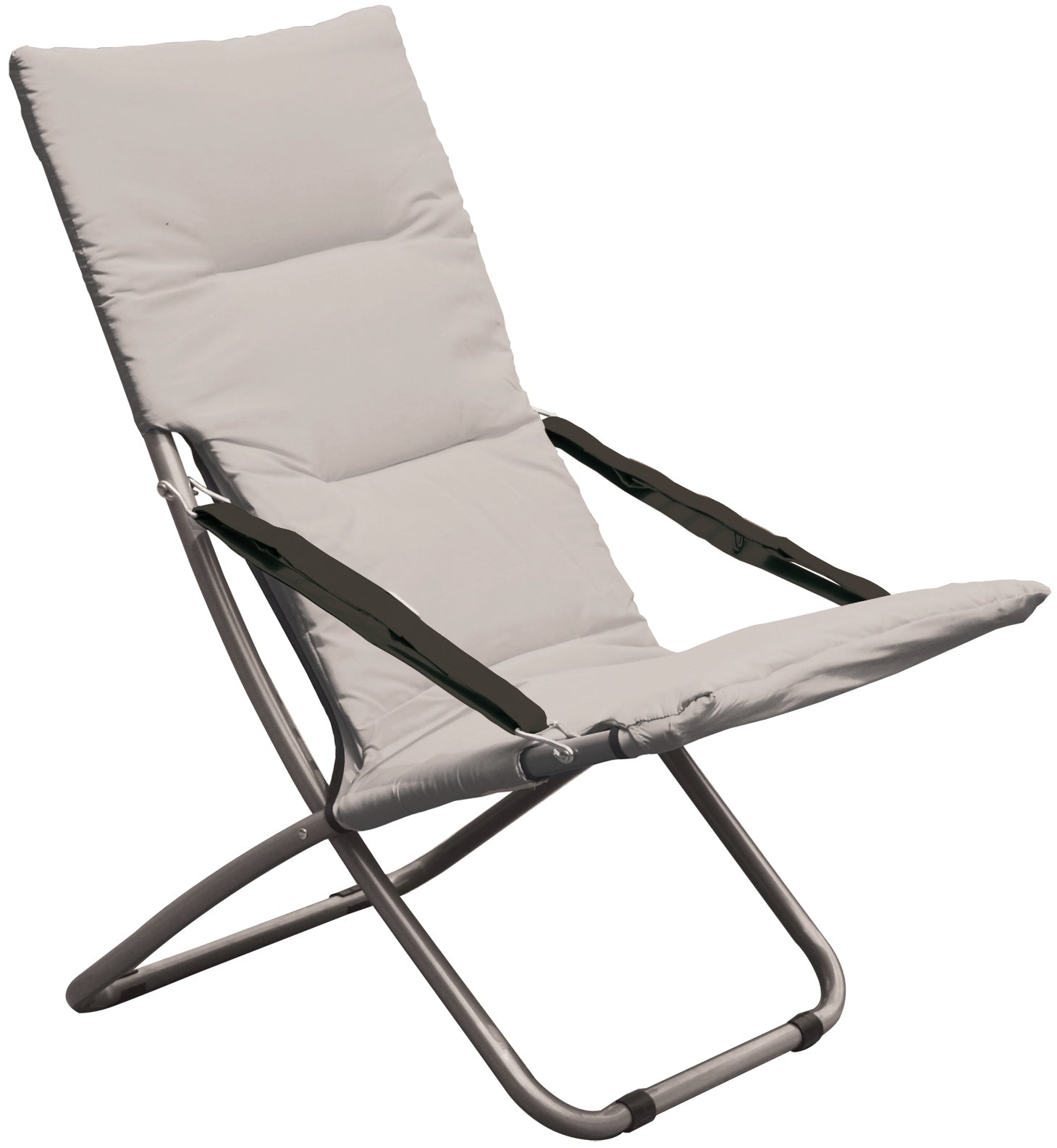 Tata Linda SEDIA PIEGHEVOLE CAPRI cm. 83x50x93 h col. Ecrù 2.00 pz