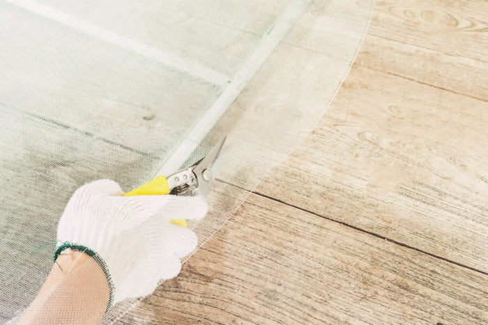 Tata Linda ZANZARIERA A ROTOLO IN FIBRA DI VETRO MT. 30 Maglia mm. 18x16 H. cm. 60 col. Grigio