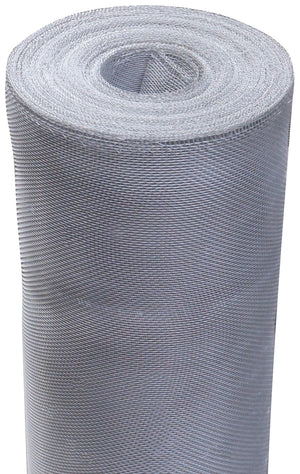 Tata Linda ZANZARIERA MOSCHIERA A ROTOLO ZINCATA MT. 25 Maglia mm. 14x16 H. cm.100