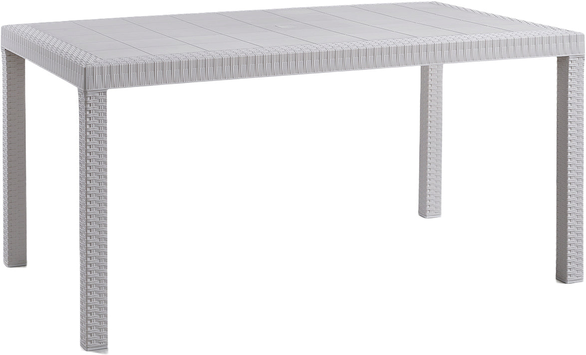 TAVOLO HOUSTON cm. 150x90x74 h col. Bianco