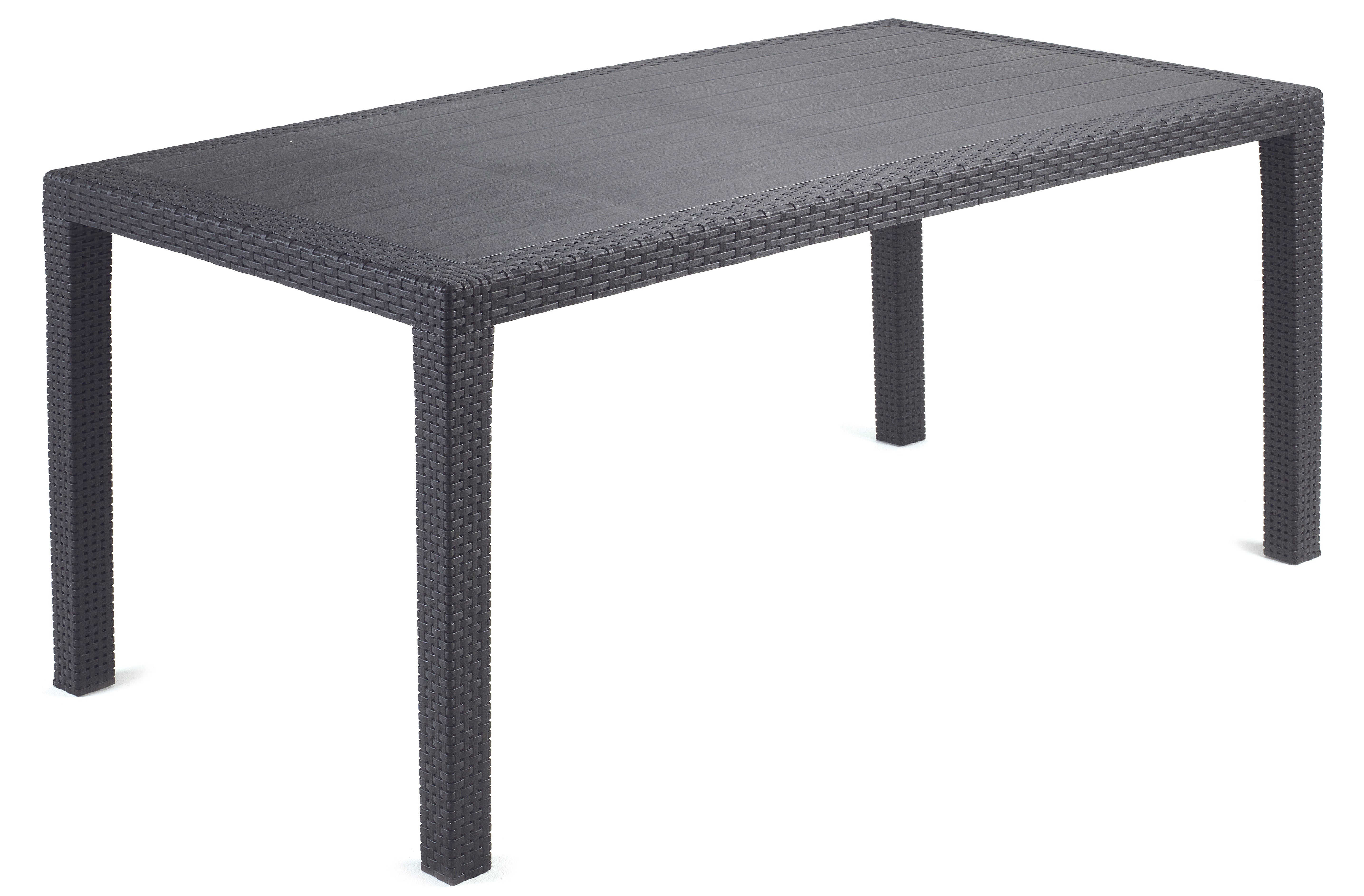 TAVOLO JOKER cm. 138x78x72 h col. Antracite