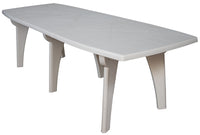 TAVOLO LIPARI 2 cm. 250x90x72 h col. Bianco